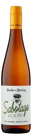 Snake + Herring Sabotage Riesling 2021 (12x 750mL) Great Southern